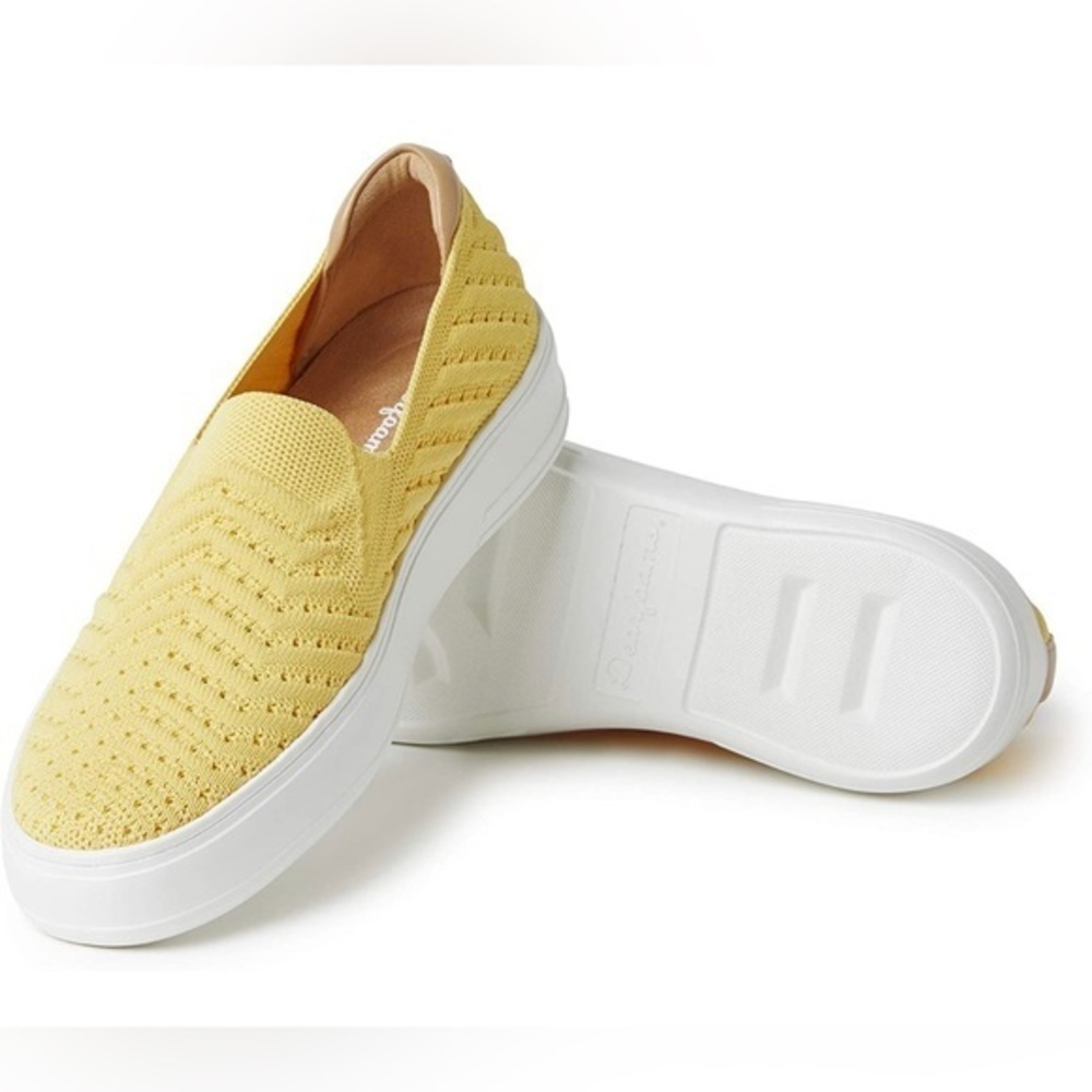 Original Comfort by Dearfoams Sophie Knit Slip-on Sneakers sz 8.5
